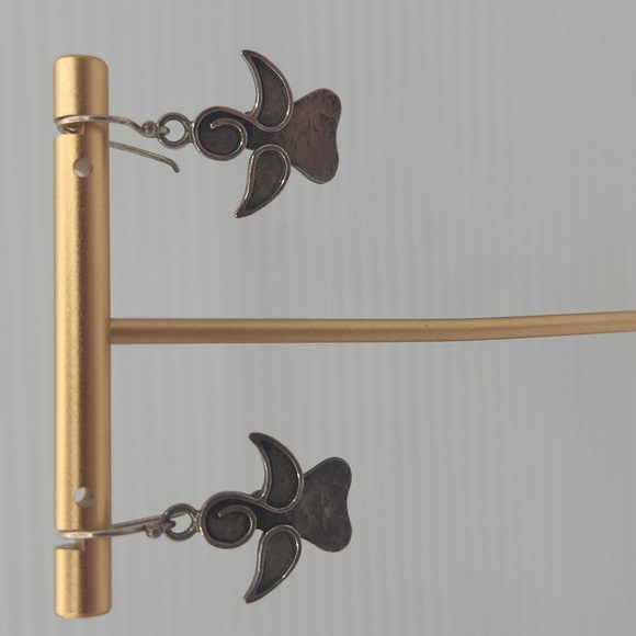 Silpada sterling silver watch over me angel earrings and brooch pendant - Picture 4 of 5